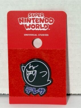 Universal Studios Epic Universe Super Nintendo World Boo Pin Mario Brothers